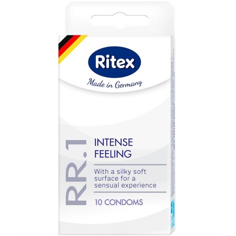 Классические презервативы RITEX INTENSE FEELING - 10 шт.